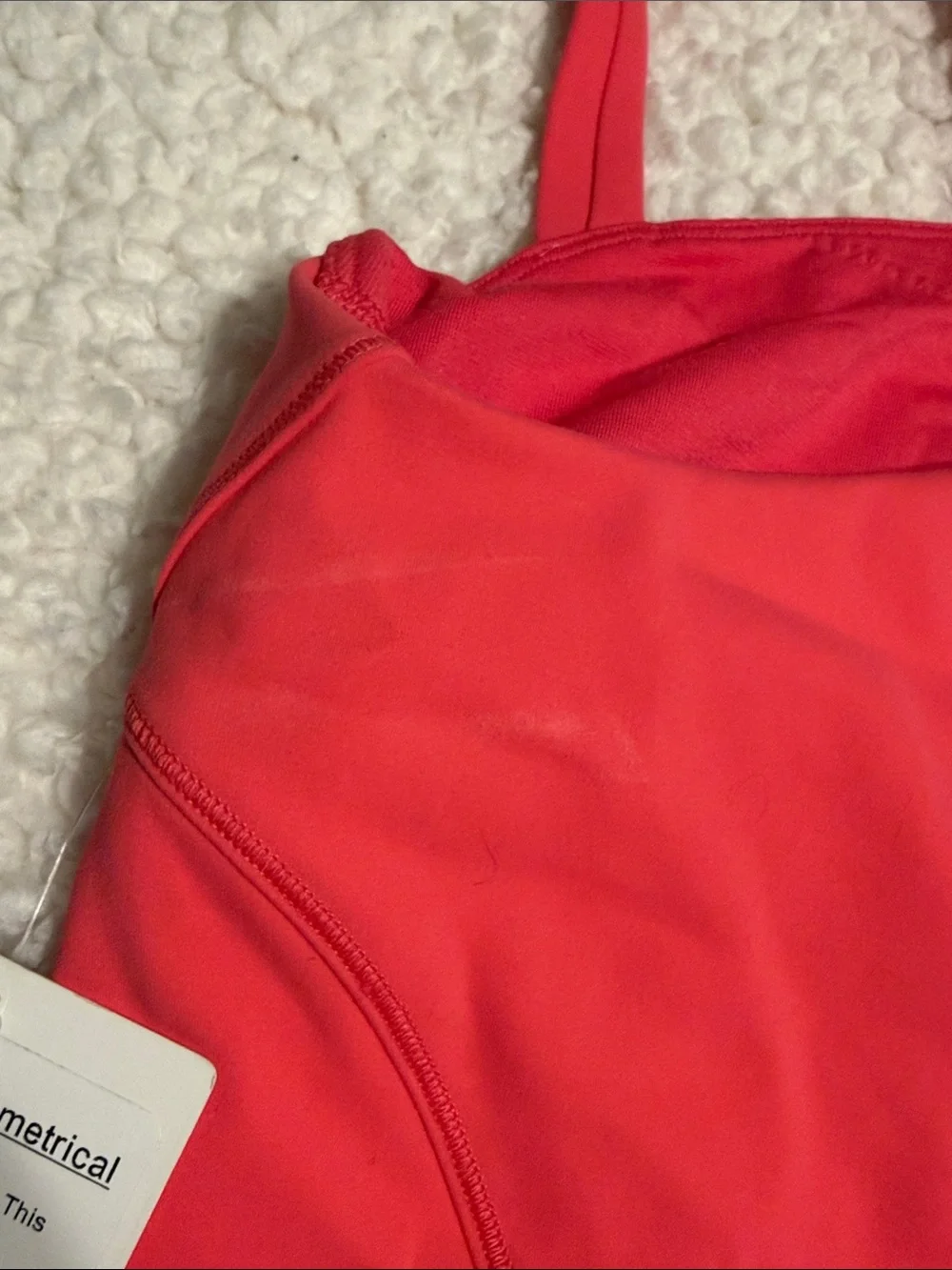 Lululemon Women’s Coral Pink Sports Bra sz 4